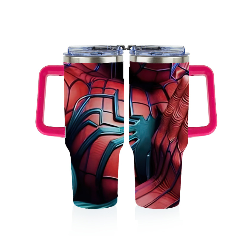 （画像用） Spider Man スパイダーマン 1200ｍLフルプリント車用タンブラー